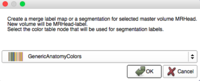 Color Table Dialog