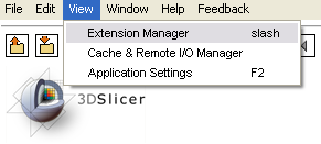 Slicer36-ExtensionsViewMenu.png