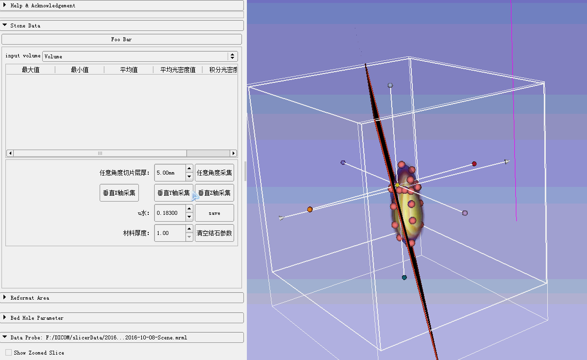 Extract parameters in any angle