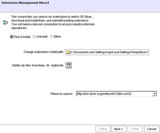 Modules:ExtensionsManagementWizard-Documentation-3.6 - Slicer Wiki