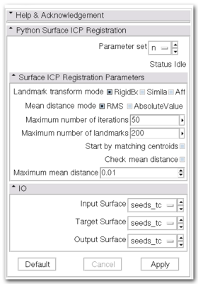 Modules:PythonSurfaceICPRegistration-Documentation-3.6 - Slicer Wiki